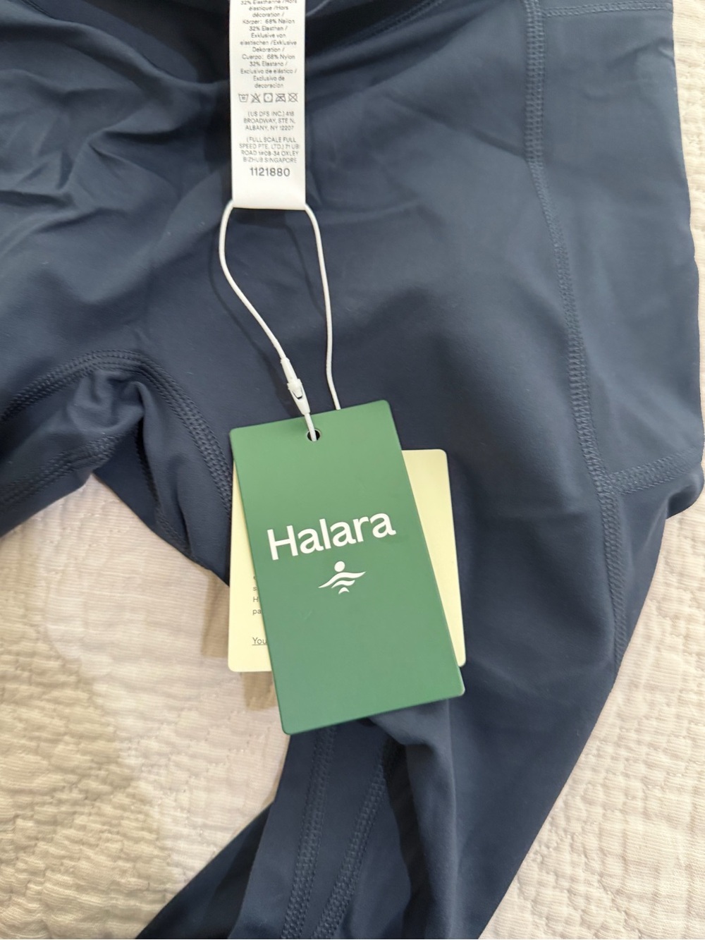 HALARA Navy Blue Leggings with Tag